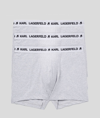 Pack 3 boxers Karl Lagerfeld gris